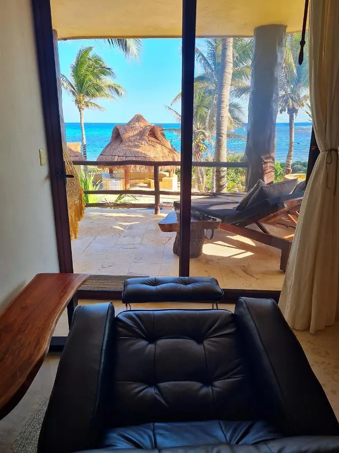 Apartmán Stylish Oceanfront Condo With Pool Mahahual
