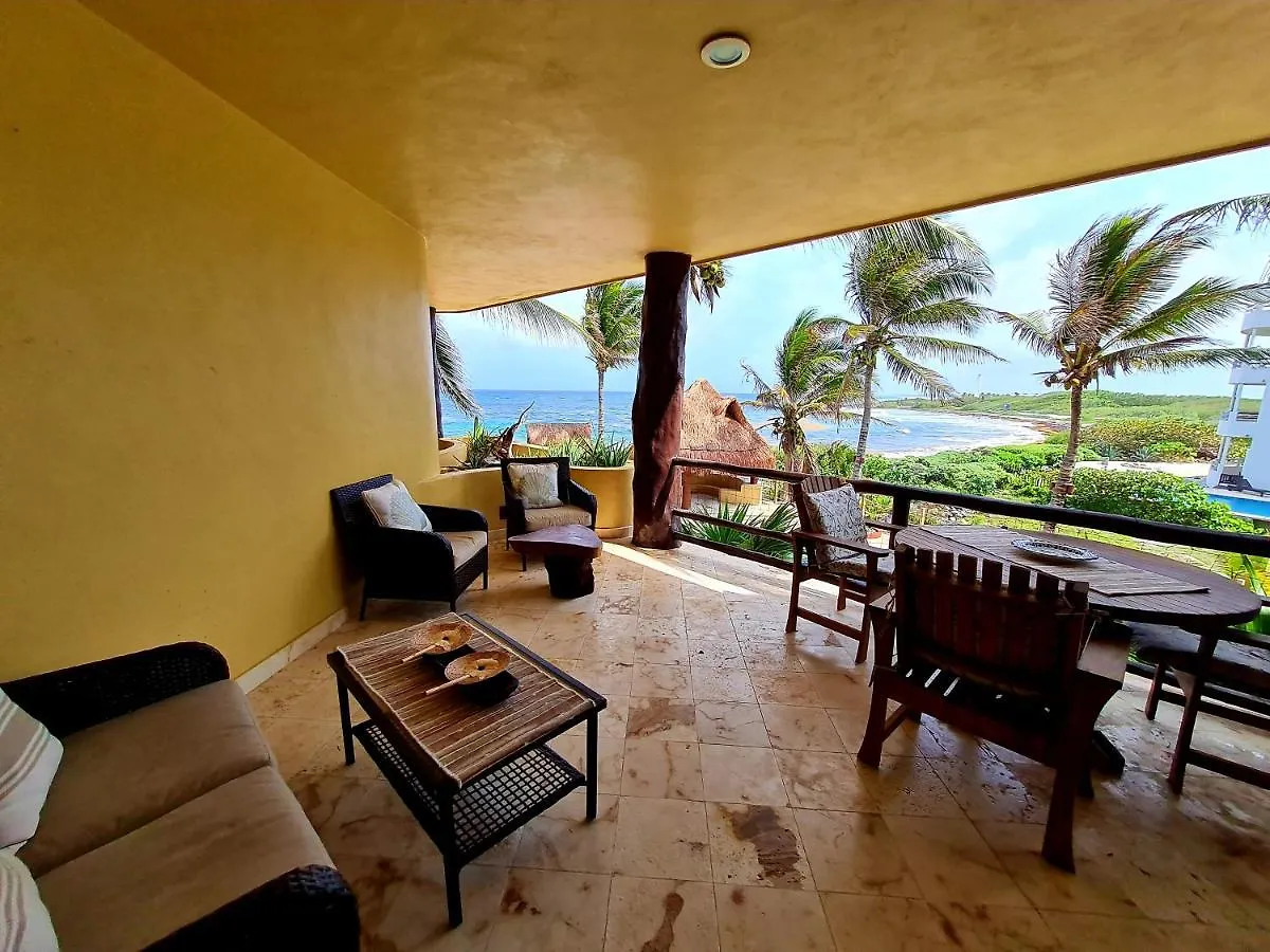 Apartment Stylish Oceanfront Condo With Pool Mahahual
