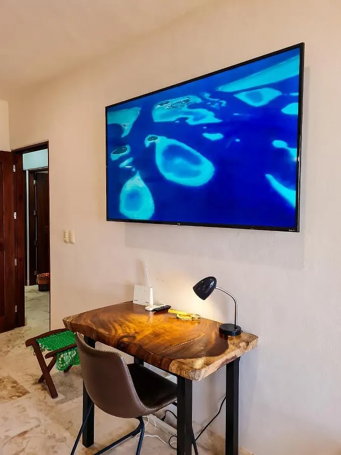 Stylish Oceanfront Condo With Pool Mahahual 0*,  Mexico