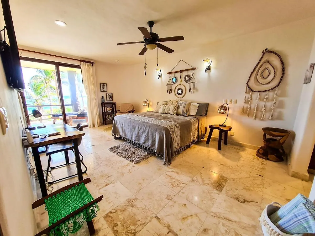 Apartment Stylish Oceanfront Condo With Pool Mahahual