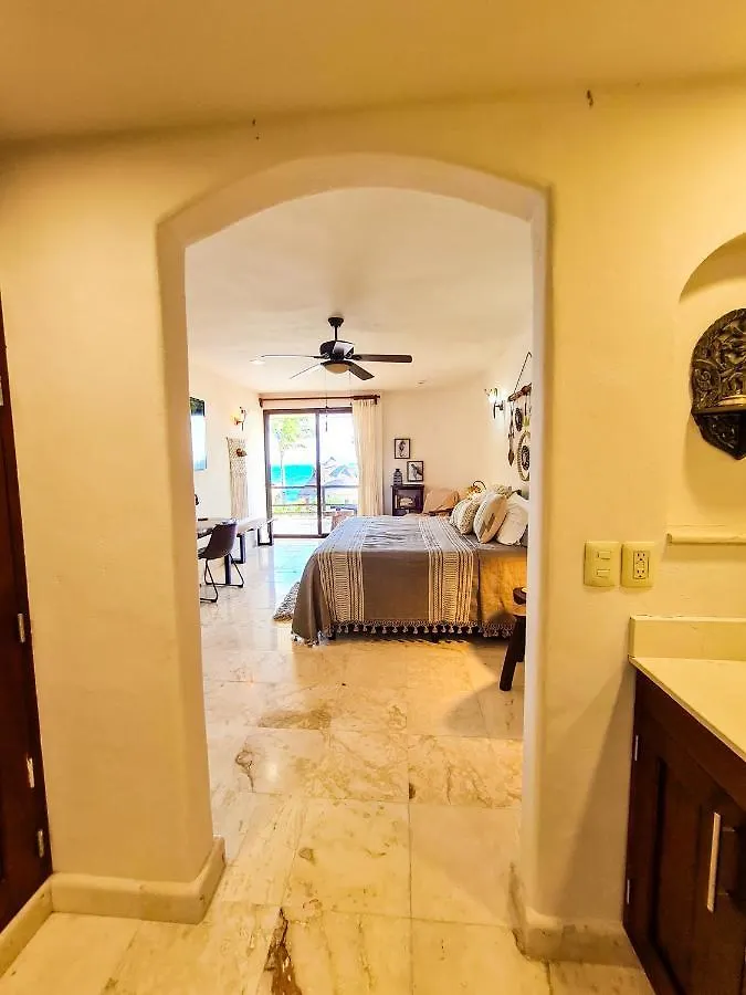 Apartment Stylish Oceanfront Condo With Pool Mahahual Mexico